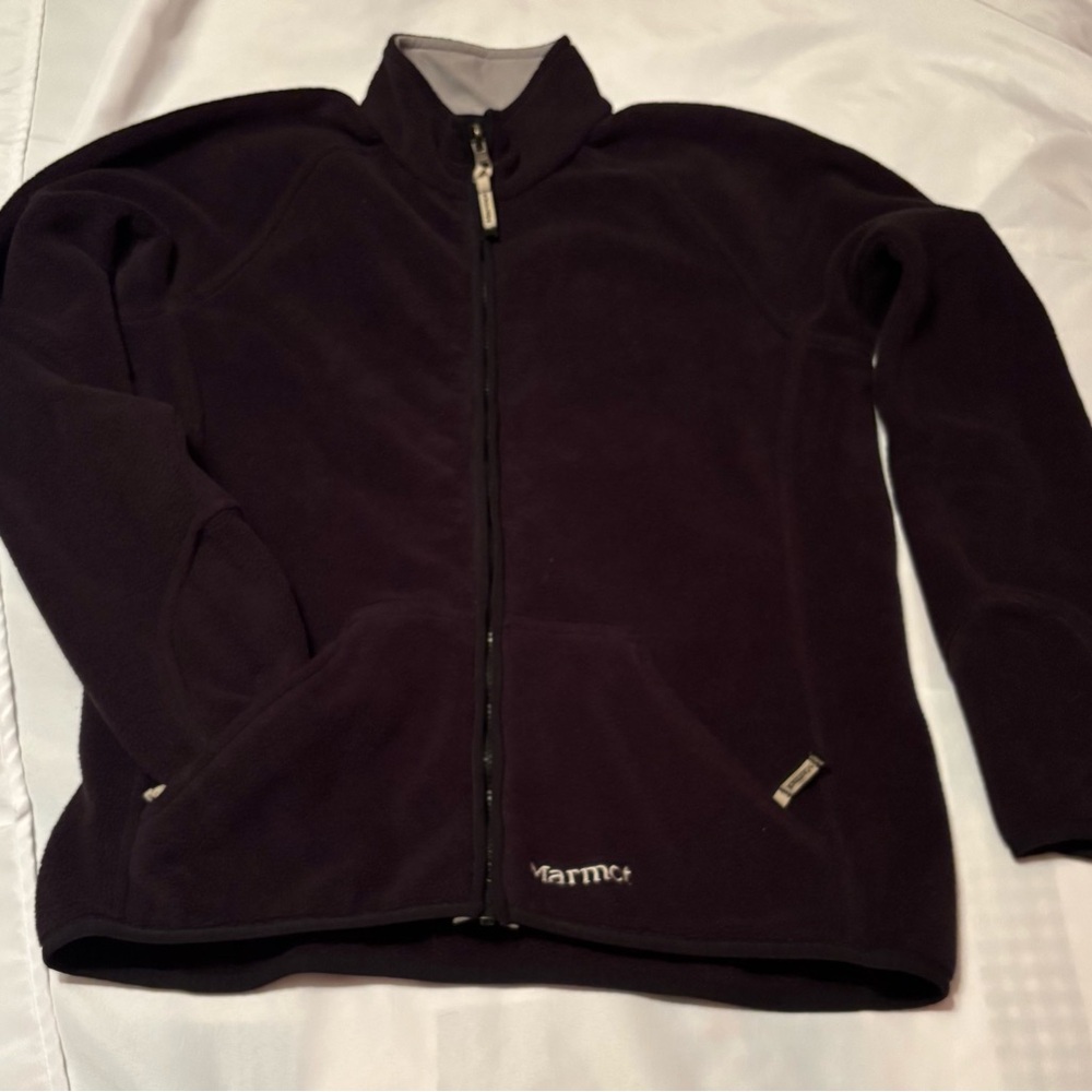 🧣 Marmot Black Fleece Jacket